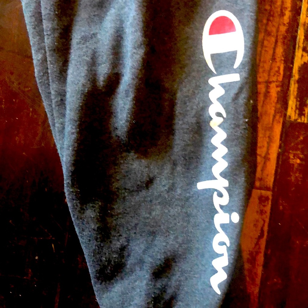 Champion grey sweat pants